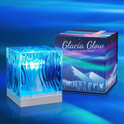 Glacia Glow Light.Northern Lights Projection Lamp Ambience Atmosphere.