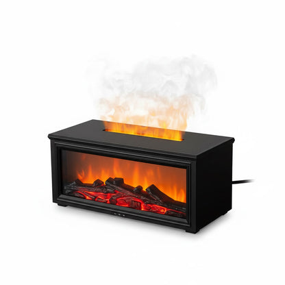 Fireglow Aromatherapy Ultrasonic Diffuser 300ml – Remote-Controlled Essential Oil Humidifier